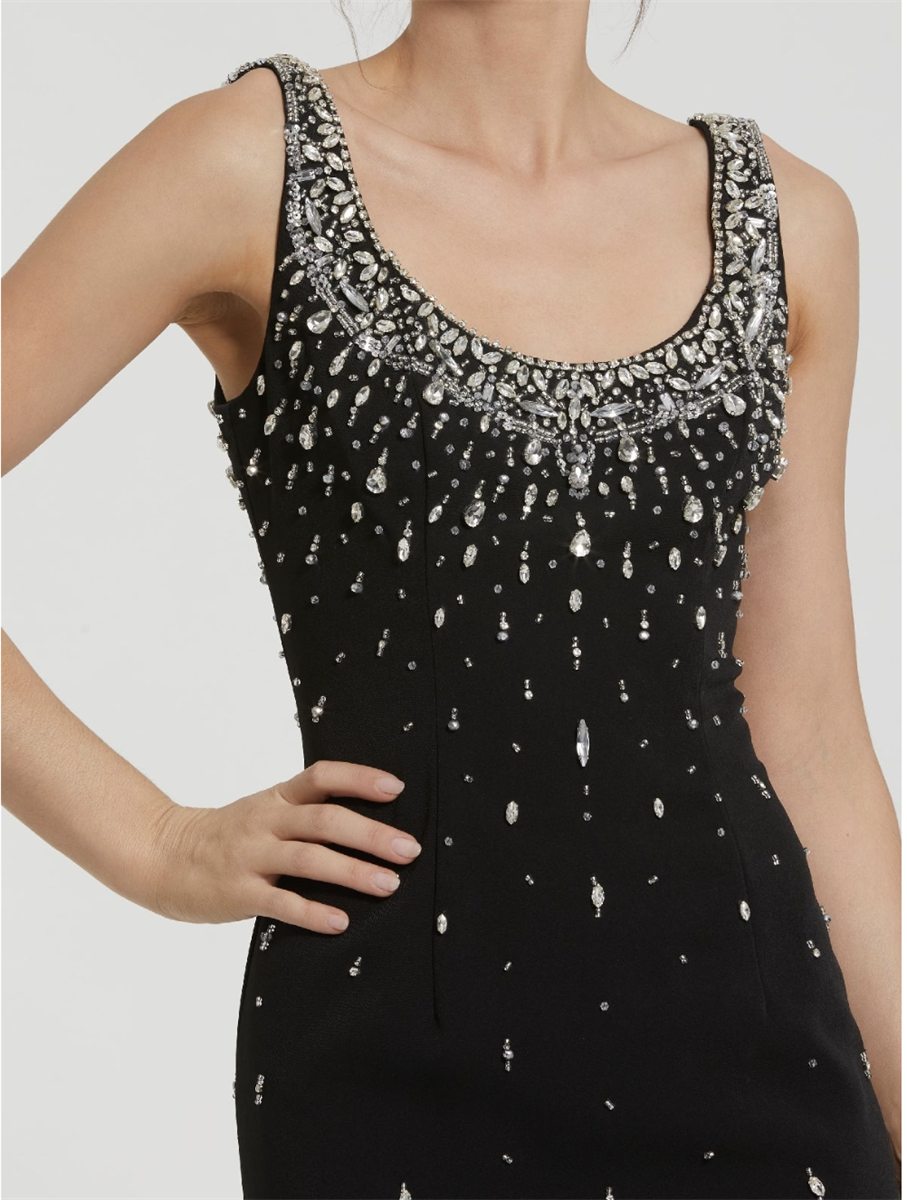 Evening gown and fashion dress rhinestone applique styles for womenswear decoration
